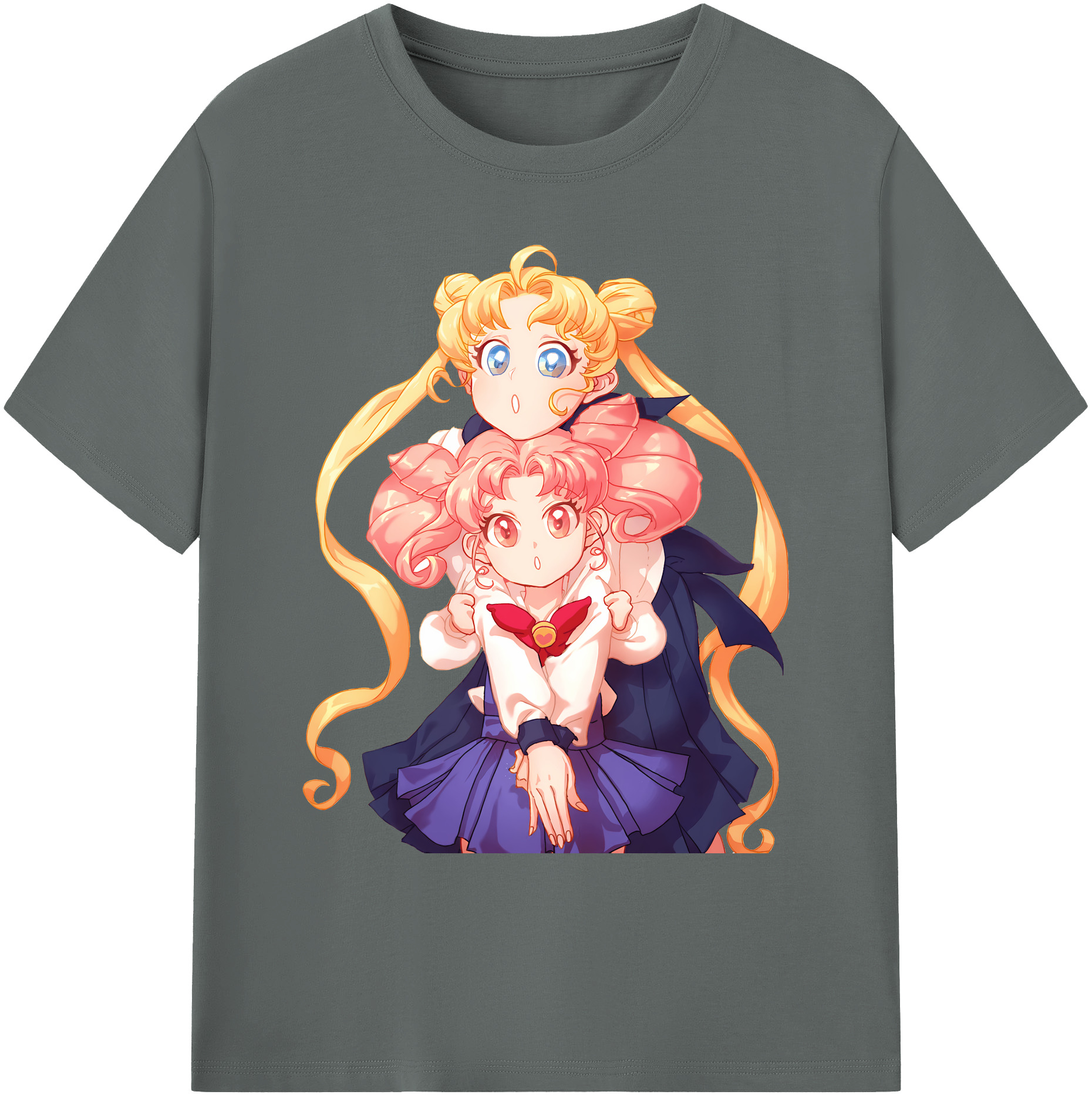 （画像用） 美少女戦士セーラームーン 愛野 美奈子 あいの みなこ Sailor Moon Aino Minako 綿100％ メンズ半袖Tシャツ｜肌触りやわらか＆通気性